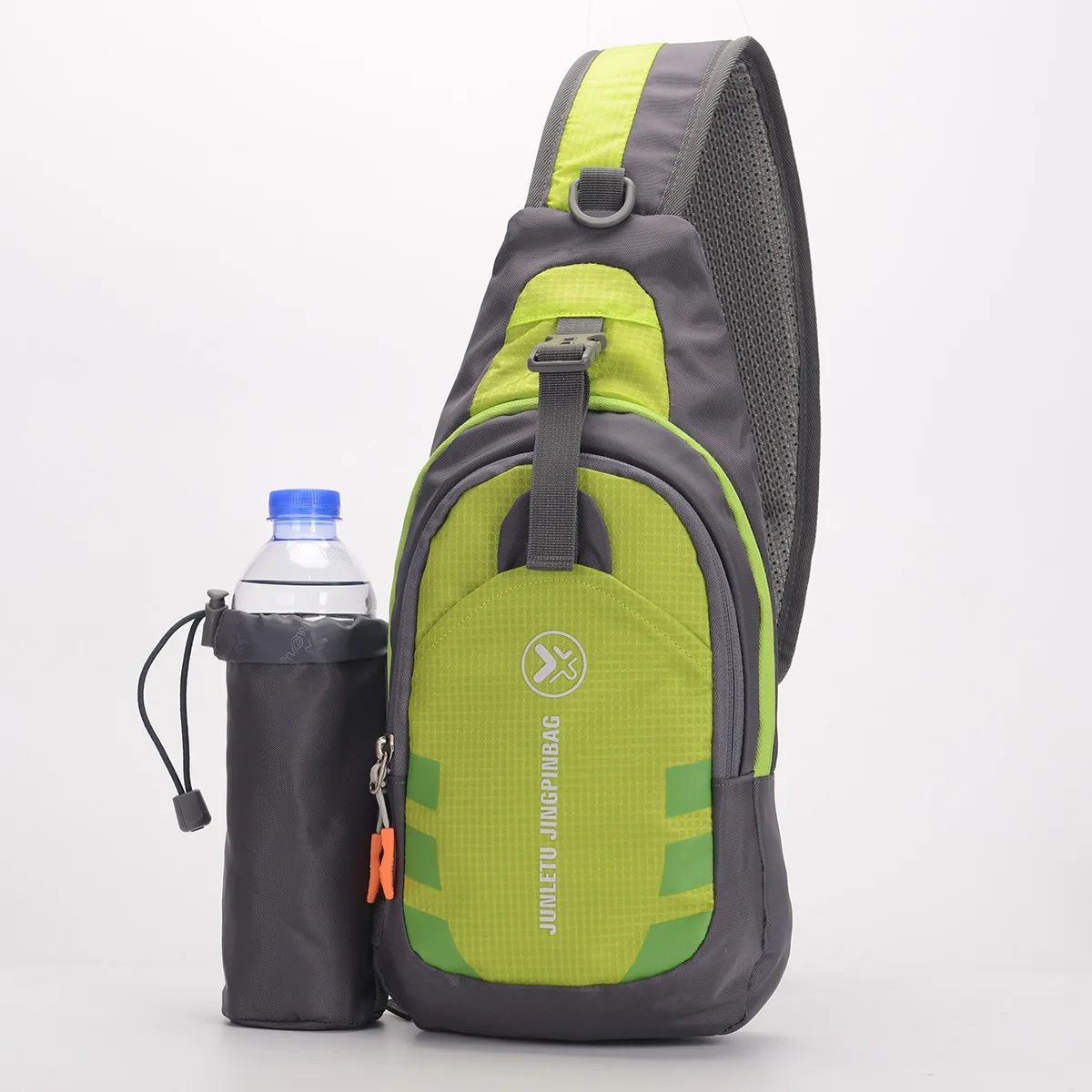 Sling Bag Single Shoulder Sports Crossbody Pack Detachable Water Bottle Holder Wear Resistant Waterproof Hiking Travel Chest Bag
Sling Bag Single Shoulder Sports Crossbody Pack Detachable Water Bottle Holder Wear Resistant Waterproof Hiking Travel Chest Bag
