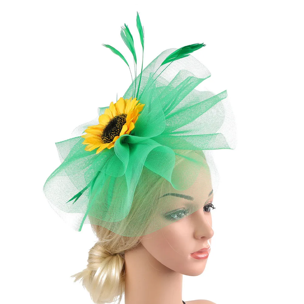 Sunflower Headband Fascinator Stylish Tea Party Costume Accessory Women Fashionable Dressy Hat 128 Char Sunflower Fascinator
Sunflower Headband Fascinator Stylish Tea Party Costume Accessory Women Fashionable Dressy Hat 128 Char Sunflower Fascinator