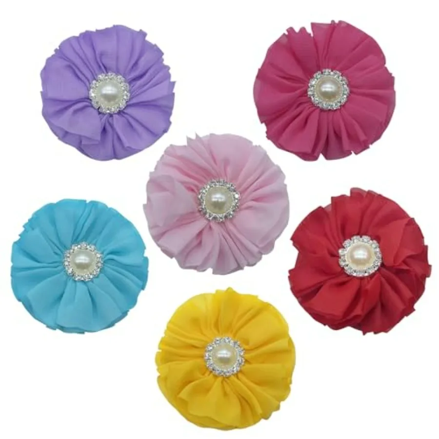 Dog Collar Flower Accessories with Pearls, Decorative Flower Charms for Dog and Cat Collars, Pack of 6
Dog Collar Flower Accessories with Pearls, Decorative Flower Charms for Dog and Cat Collars, Pack of 6