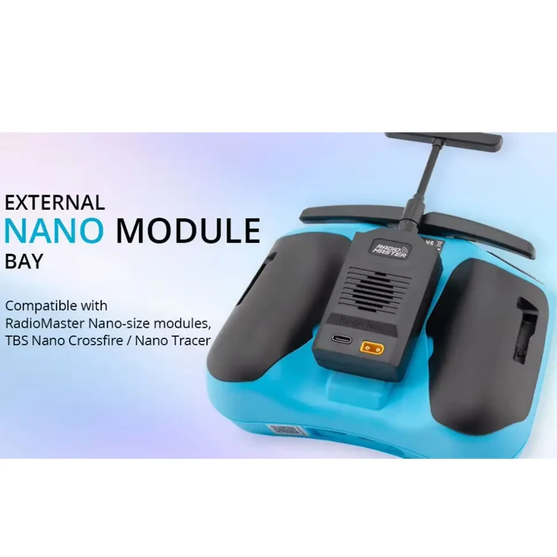 Radiomaster Pocket Crush 2.4G ELRS RC Transmitter, Mode 2 Left Hand Throttle Controller
Radiomaster Pocket Crush 2.4G ELRS RC Transmitter, Mode 2 Left Hand Throttle Controller
