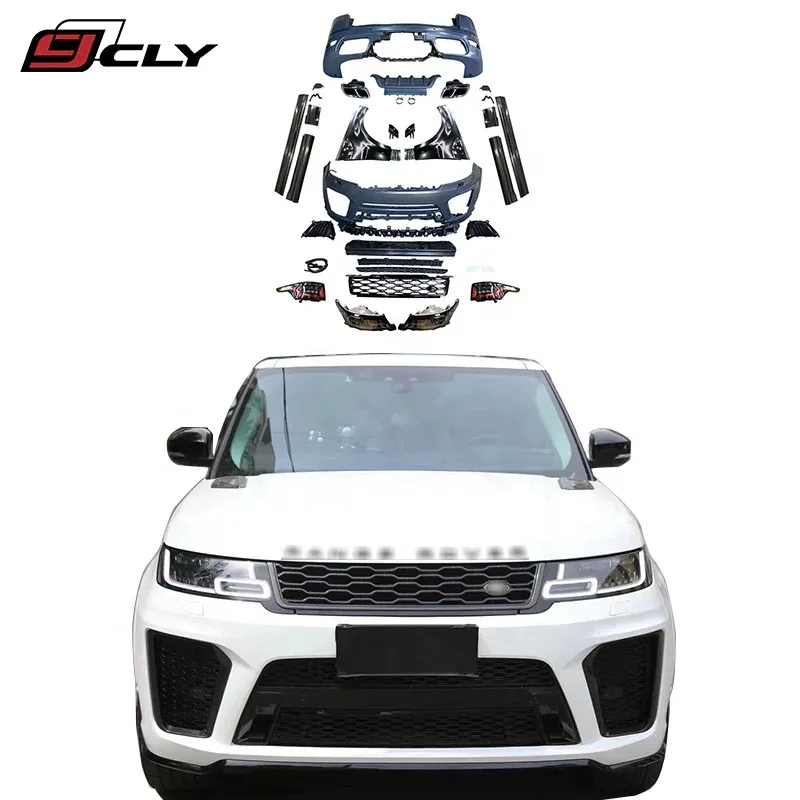 CLY Car Bumper for Range Rover Sport 2014-2017 Upgrade 2020 SVR Body Kits - Headlight/Taillight Bumper Fender - Limited Offer!
CLY Car Bumper for Range Rover Sport 2014-2017 Upgrade 2020 SVR Body Kits - Headlight/Taillight Bumper Fender - Limited Offer!