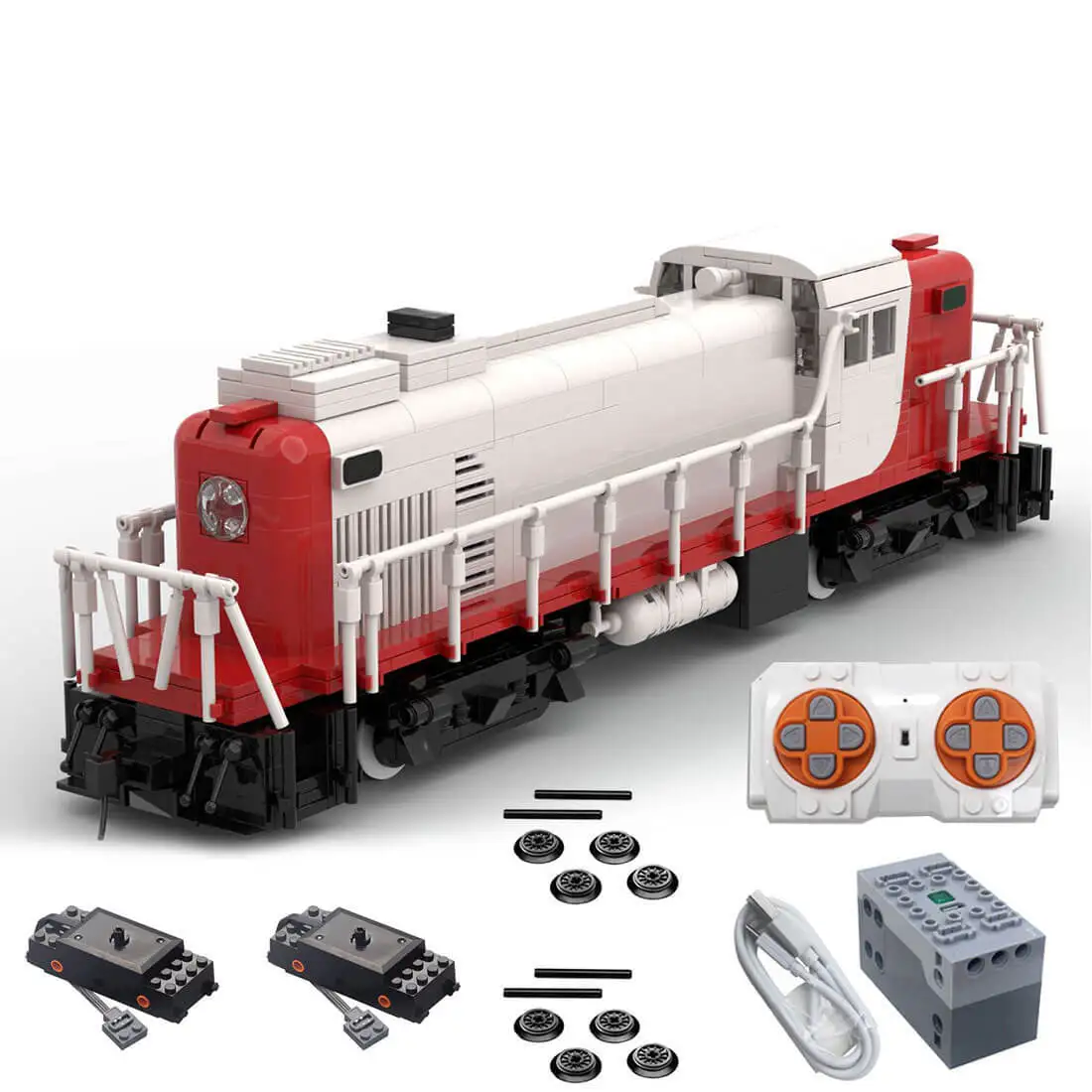 Изготовленная на заказ модель MOC-117011 RS-2 Soo Line (1224 шт./динамическая версия) игрушки в подарок
Изготовленная на заказ модель MOC-117011 RS-2 Soo Line (1224 шт./динамическая версия) игрушки в подарок