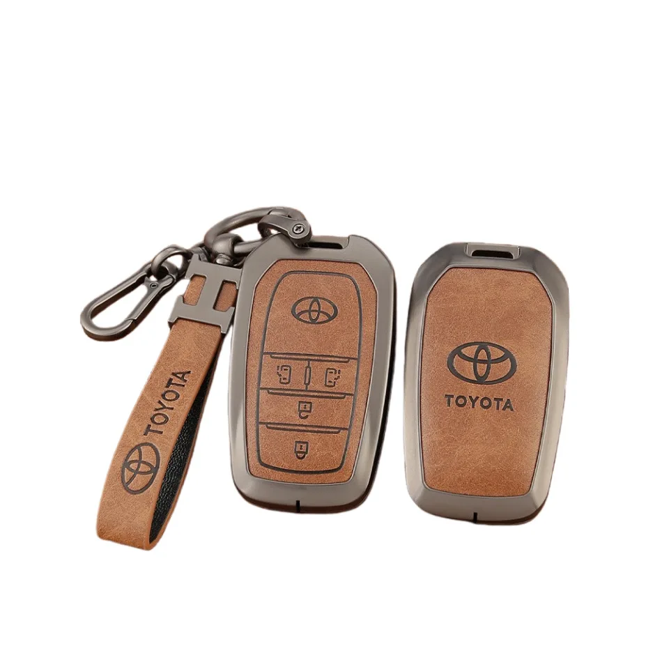 Premium Zinc Alloy Key Cover Case for Toyota Sienna/Granvia (2023) - Protective Key Fob Shell Key Bag Chain
Premium Zinc Alloy Key Cover Case for Toyota Sienna/Granvia (2023) - Protective Key Fob Shell Key Bag Chain