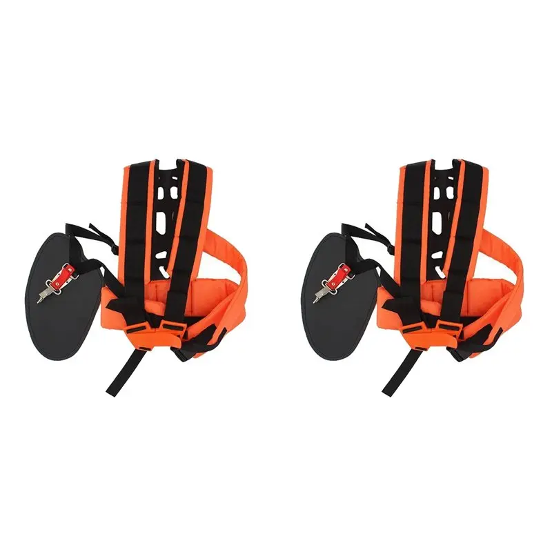EYFL-2X Trimmer Shoulder Strap Padded Universal Adjustable Weed Eater Harness Double Shoulder Harness For Weed Trimmer Orange
EYFL-2X Trimmer Shoulder Strap Padded Universal Adjustable Weed Eater Harness Double Shoulder Harness For Weed Trimmer Orange