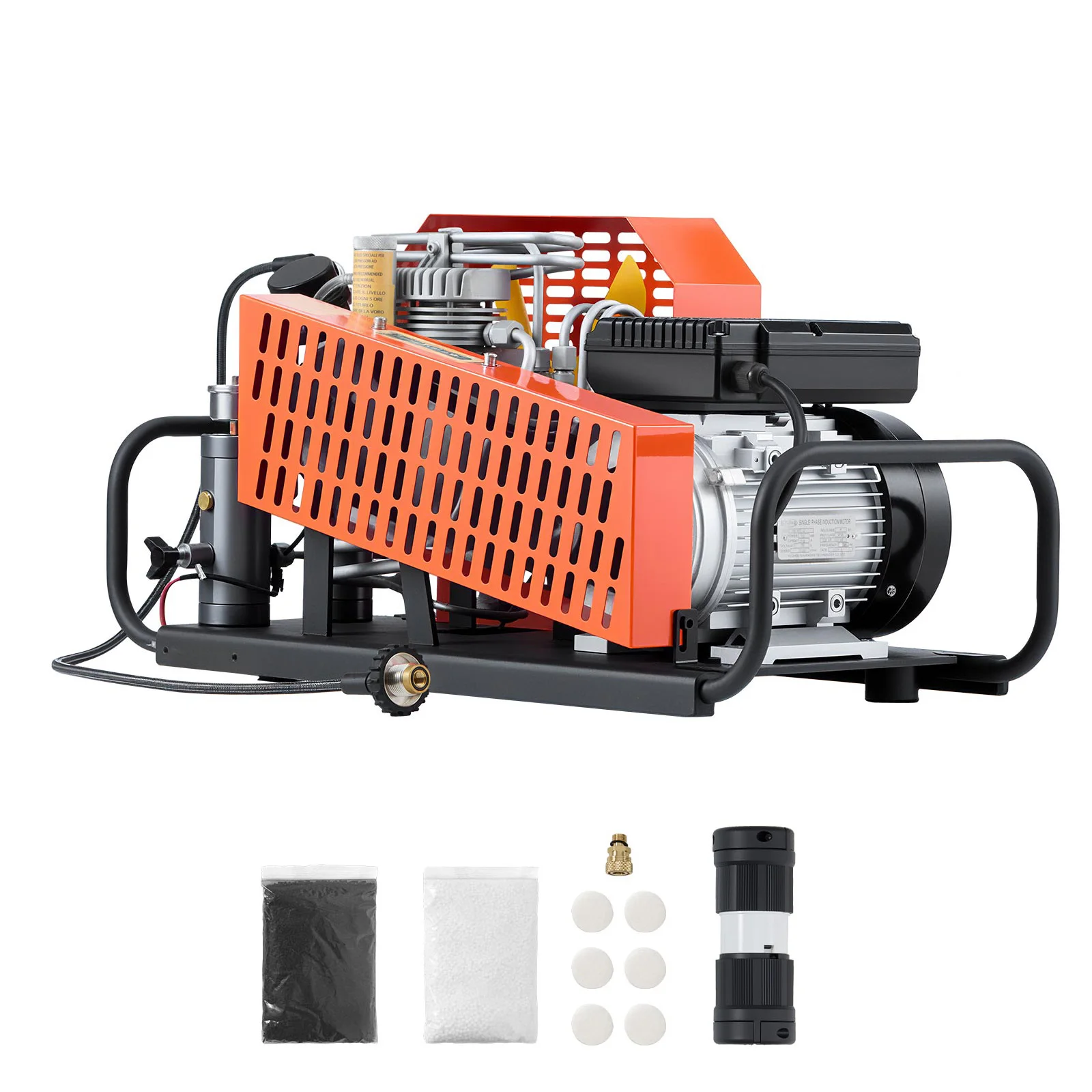 SucceBuy PCP Air Compressor 4500PSI/30Mpa Diving Scuba 60 L/min Four-Cylinder Auto Stop PCP Rifle Pump with Fan Cooling System
SucceBuy PCP Air Compressor 4500PSI/30Mpa Diving Scuba 60 L/min Four-Cylinder Auto Stop PCP Rifle Pump with Fan Cooling System