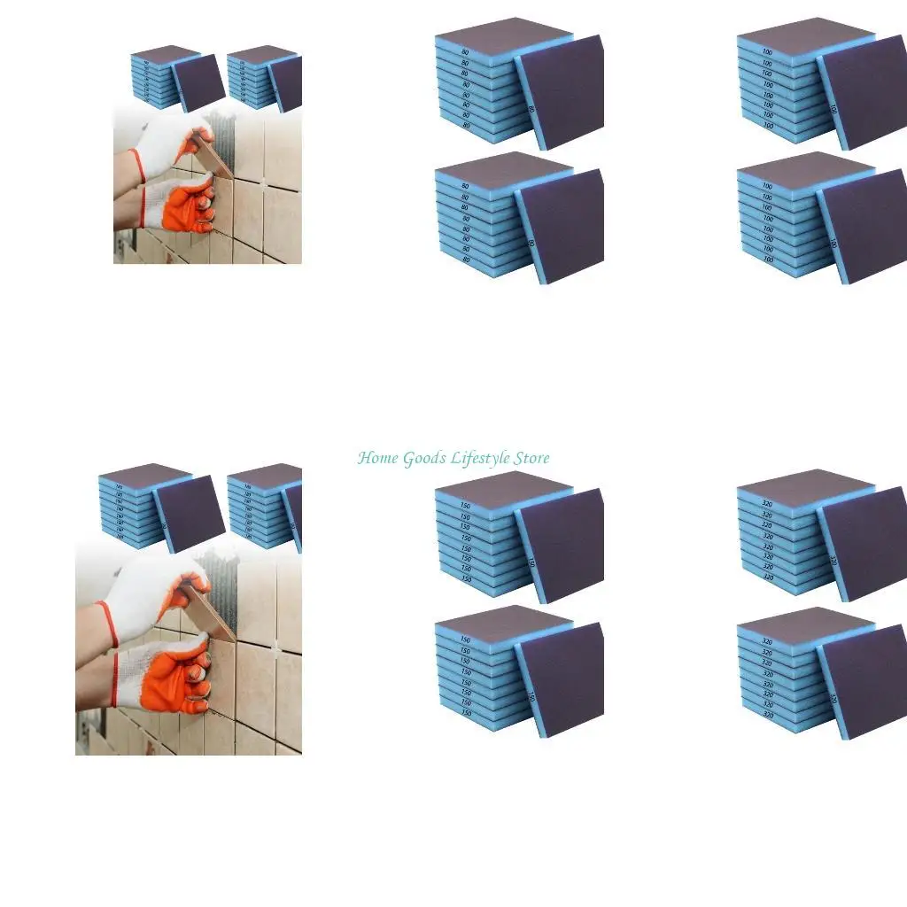 E74e 18pcs шлифовальные губки, промытые для эффективной полировки деревянного пластика и металла
E74e 18pcs шлифовальные губки, промытые для эффективной полировки деревянного пластика и металла