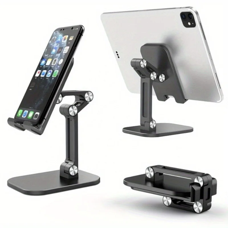 Three Sections Foldable Desk Mobile Phone Holder For iPhone iPad Tablet Flexible Table Desktop Adjustable Cell Smart
Three Sections Foldable Desk Mobile Phone Holder For iPhone iPad Tablet Flexible Table Desktop Adjustable Cell Smart