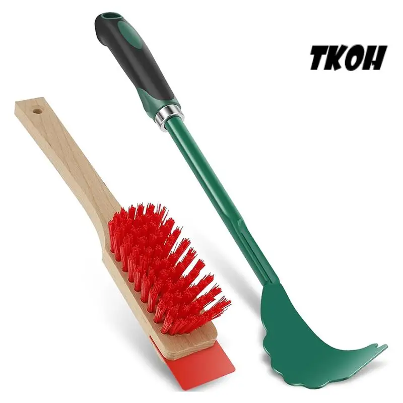 TKOH-Кисть для очистки Щетка из жесткой щетины с терлом для обслуживания газонокосилки для садоводства
TKOH-Кисть для очистки Щетка из жесткой щетины с терлом для обслуживания газонокосилки для садоводства
