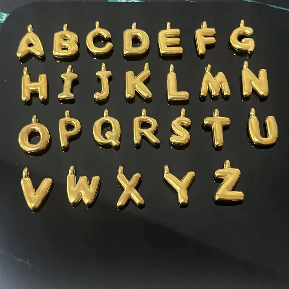 20pieces Stainless Steel Bubble Letter Charms Pendant for Necklaces Fashion Accessories Free Shipping
20pieces Stainless Steel Bubble Letter Charms Pendant for Necklaces Fashion Accessories Free Shipping