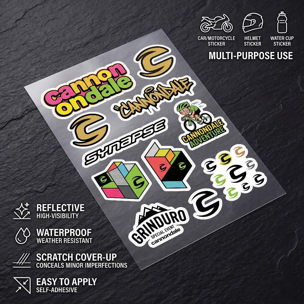 for Cannondale Durable Waterproof Reflective Decor Sticker Scratch Cover For Motorcycle Car Helmet Fridge Accessories
for Cannondale Durable Waterproof Reflective Decor Sticker Scratch Cover For Motorcycle Car Helmet Fridge Accessories