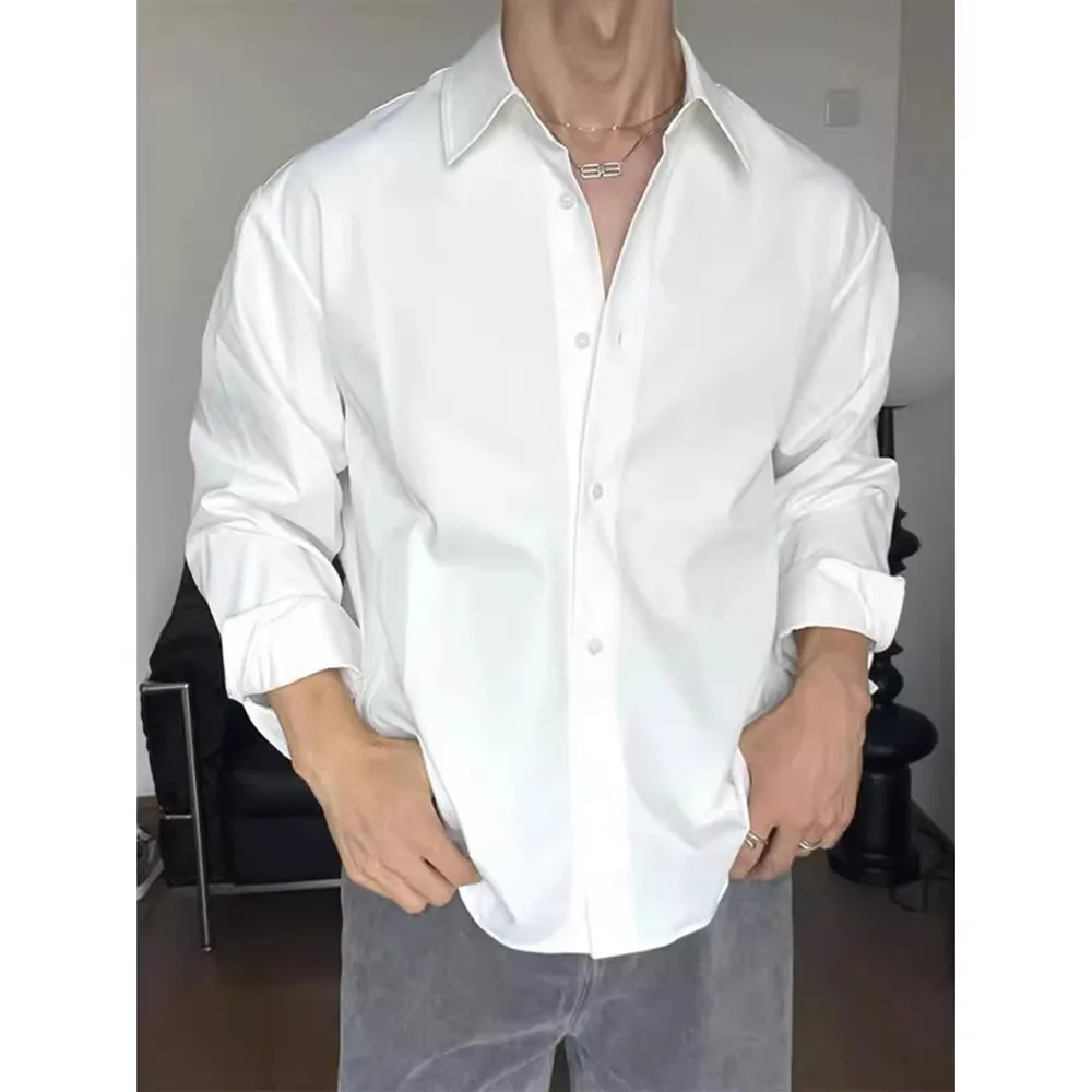 Summer Large Size 300 Pou Hong Kong Sle Retro Italian Neapolitan White Men's irt Ice Silk High-End Feeling irt
Summer Large Size 300 Pou Hong Kong Sle Retro Italian Neapolitan White Men's irt Ice Silk High-End Feeling irt
