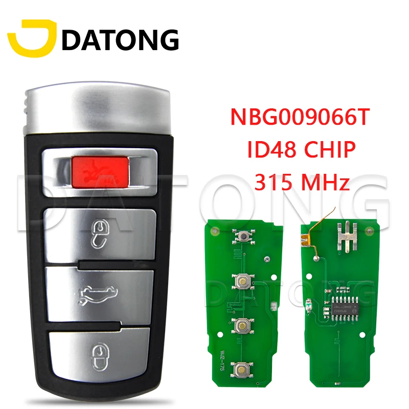 Datong World NBG009066T ID48 Chip 315MHz Half Smart Car Remote Control Key For VW Volkswagen Passat 2006-2013 CC 2009-2015
Datong World NBG009066T ID48 Chip 315MHz Half Smart Car Remote Control Key For VW Volkswagen Passat 2006-2013 CC 2009-2015