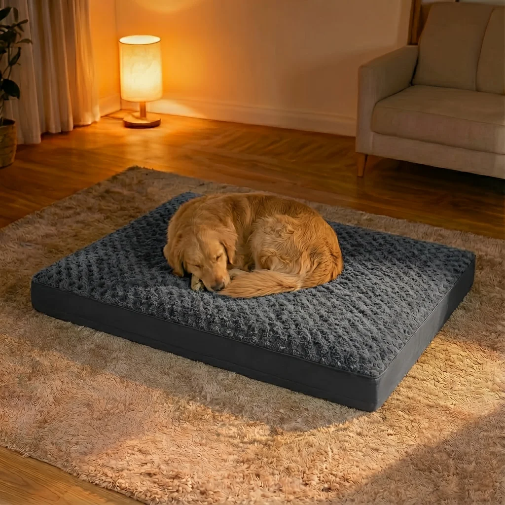 WNPETHOME Orthopedic Dog Bed for Large Dogs, Rose Swirl Plush Dog Crate Mat, Washable Faux Fur Pet Mattress with Durable Oxford Sides, Soft Furry Dog Pad for Sleeping, Dark Grey, Cama Para Perros
WNPETHOME Orthopedic Dog Bed for Large Dogs, Rose Swirl Plush Dog Crate Mat, Washable Faux Fur Pet Mattress with Durable Oxford Sides, Soft Furry Dog Pad for Sleeping, Dark Grey, Cama Para Perros