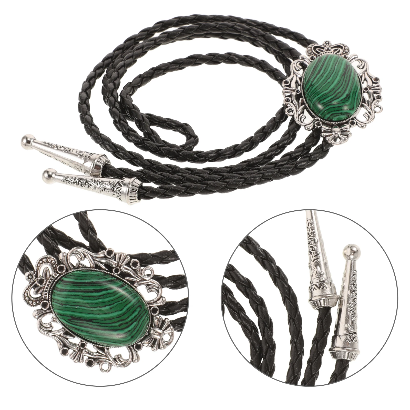 Men'S Western Artificial Turquoise Pu Cord Vintage Necklace Pendant Shirt Tie Cowboy Tie Necklace Chain Mens Western
Men'S Western Artificial Turquoise Pu Cord Vintage Necklace Pendant Shirt Tie Cowboy Tie Necklace Chain Mens Western