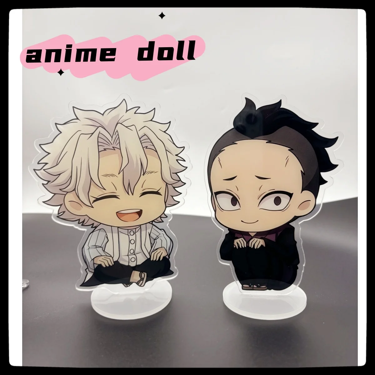 Demon Slayer: Kimetsu no Yaiba Anime Acrylic Stand Cartoon Double Layer Double Sided Desktop Ornament Halloween 12cm
Demon Slayer: Kimetsu no Yaiba Anime Acrylic Stand Cartoon Double Layer Double Sided Desktop Ornament Halloween 12cm