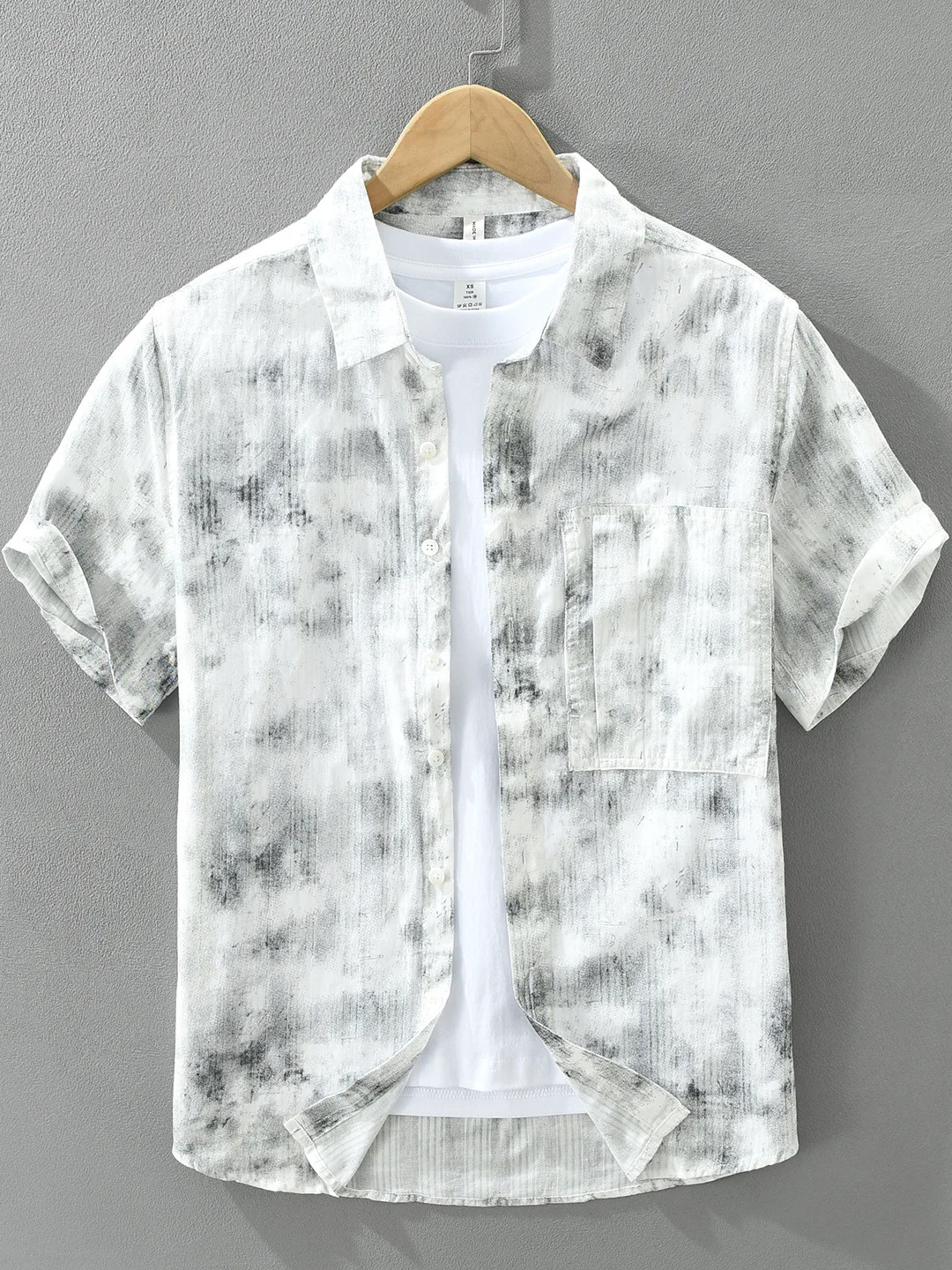 Casual Tie-Dye Short Sleeve Men's Shirt Thin Summer Vintage Design Street Style Loose Fit Printed Cotton Blend Casual Wear
Casual Tie-Dye Short Sleeve Men's Shirt Thin Summer Vintage Design Street Style Loose Fit Printed Cotton Blend Casual Wear