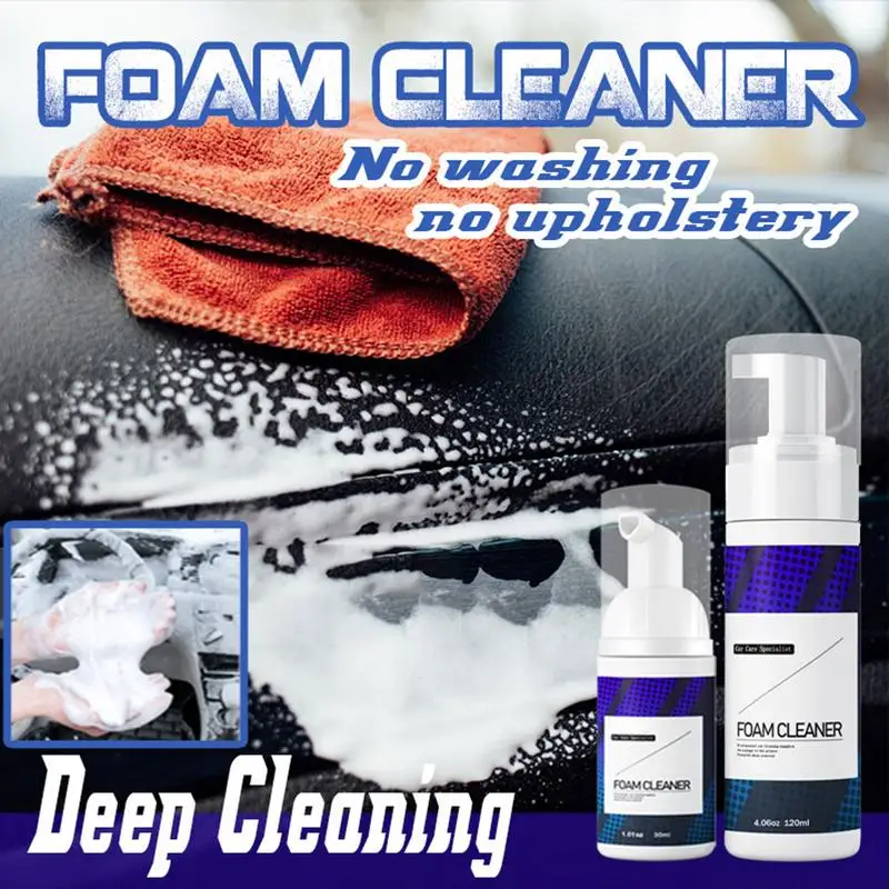 30ml-120ml Foam Cleaner Spray Car Foam Cleaner Quick Car Cleaning Spray Multi Purpose Anti aging Cleaner Liquid For Car And Home
30ml-120ml Foam Cleaner Spray Car Foam Cleaner Quick Car Cleaning Spray Multi Purpose Anti aging Cleaner Liquid For Car And Home
