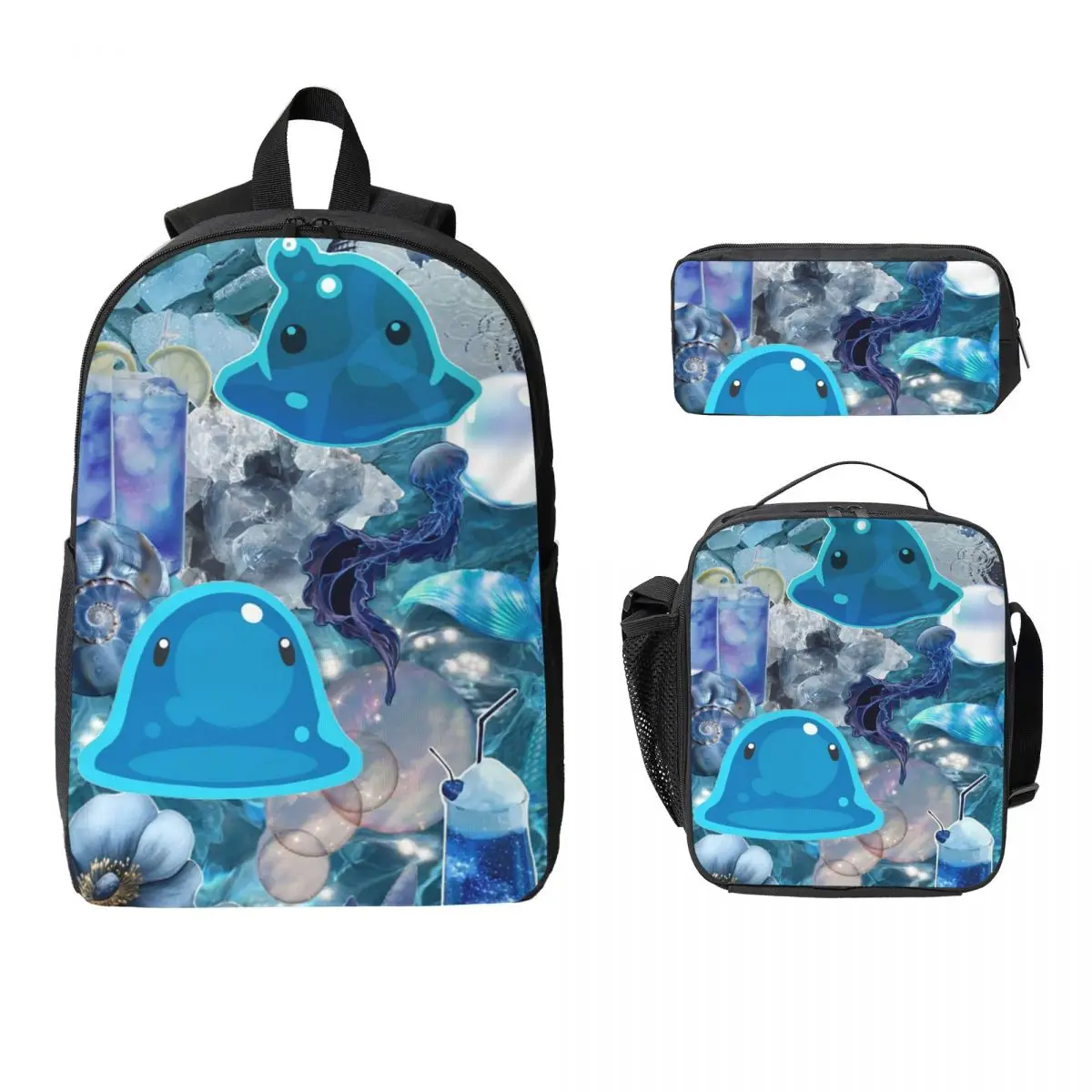 Slime Rancher Cartoon Game Anime Cute Backpack BookBag School Bag Laptop Shoulder Bags 3ps Insulated Lunch Bag Pencil Case
Slime Rancher Cartoon Game Anime Cute Backpack BookBag School Bag Laptop Shoulder Bags 3ps Insulated Lunch Bag Pencil Case