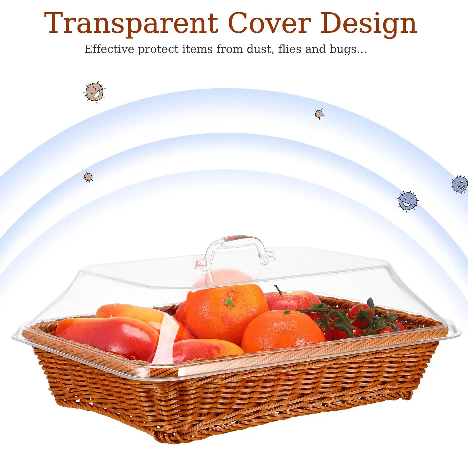 Imitation Rattan Woven Basket Small Bread Storage Decorative for Simulated Baskets Household Plastic
Imitation Rattan Woven Basket Small Bread Storage Decorative for Simulated Baskets Household Plastic