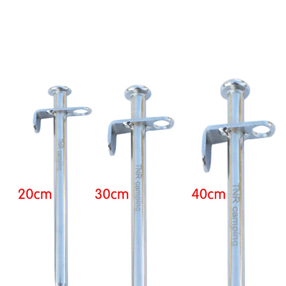 4pcs Tent Pegs Ground Stakes Steel AntiRust Camping Hiking Grass Outdoor Awnings Canopy Fits Various Grounds Tent
4pcs Tent Pegs Ground Stakes Steel AntiRust Camping Hiking Grass Outdoor Awnings Canopy Fits Various Grounds Tent