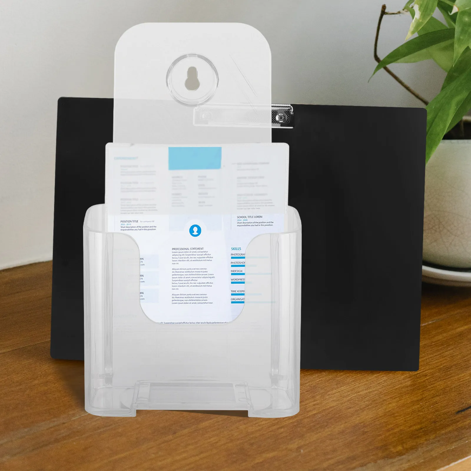 Clear Wall Document Holder Transparent Hanging File Organizer Office Magazine Display Stand Desktop Document Storage
Clear Wall Document Holder Transparent Hanging File Organizer Office Magazine Display Stand Desktop Document Storage