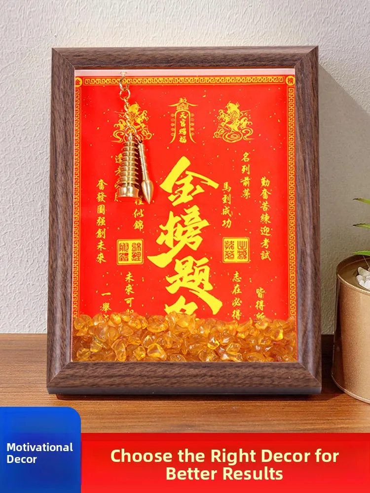 Creative Gift Desktop Decoration Motivational Studng Environment Ideal for Students' Study Room
Creative Gift Desktop Decoration Motivational Studng Environment Ideal for Students' Study Room