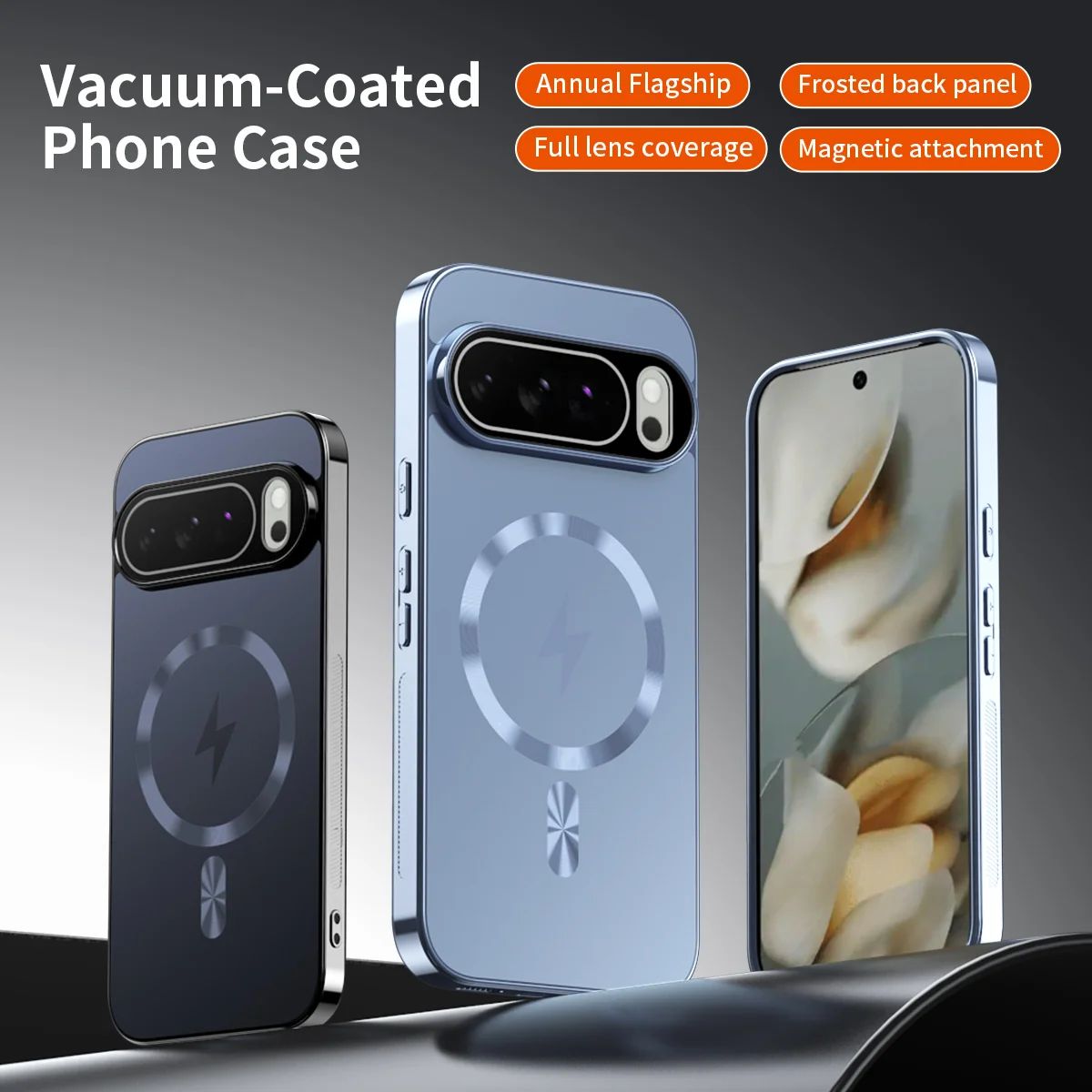 Metallic Paint Texture Plain Silver Gold Case for Google Pixle 10 9 8 7 6 Pro XL 10A 9A 8A Hard PC Shockproof Cover for Magsafe
Metallic Paint Texture Plain Silver Gold Case for Google Pixle 10 9 8 7 6 Pro XL 10A 9A 8A Hard PC Shockproof Cover for Magsafe