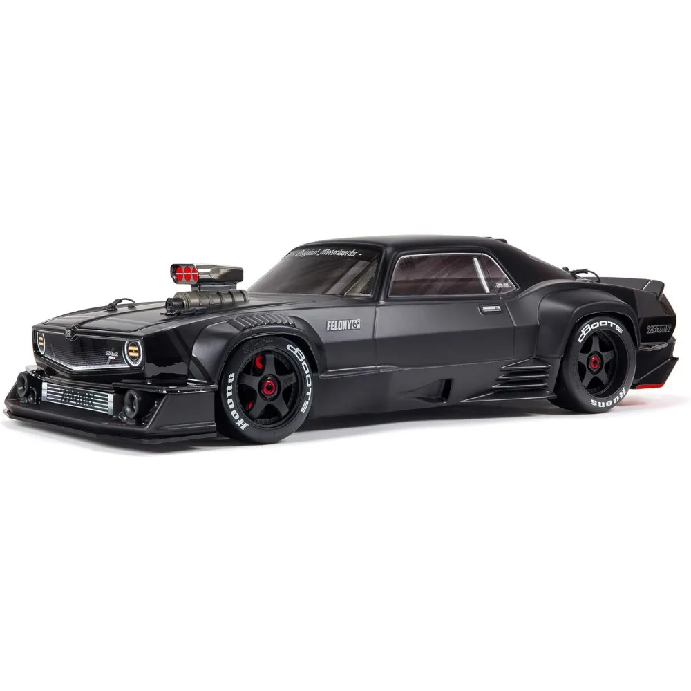 1/7 Felony 6S BLX Street Bash All-Road Muscle Car RTR (готовый передатчик и приемник в комплекте, батареи)
1/7 Felony 6S BLX Street Bash All-Road Muscle Car RTR (готовый передатчик и приемник в комплекте, батареи)