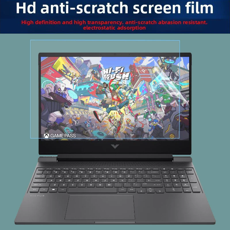 For HP Victus Gaming 15-fa/15-fb silicone keyboard film laptop screen film toughened film HD film matte film anti-blue film
For HP Victus Gaming 15-fa/15-fb silicone keyboard film laptop screen film toughened film HD film matte film anti-blue film