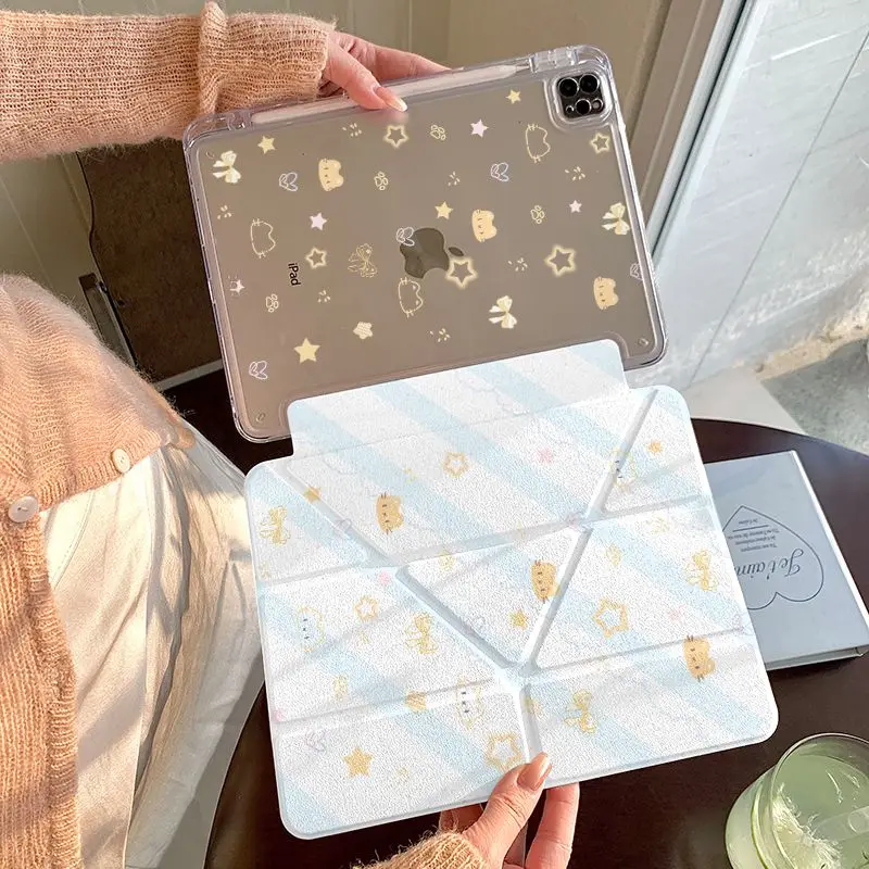 Protective Case for IPad 10.2 Case 7/8/9th Generation IPad 10th Generation Case 2022 Pro11 2nd 3rd 4th White Romantic Star Kitty
Protective Case for IPad 10.2 Case 7/8/9th Generation IPad 10th Generation Case 2022 Pro11 2nd 3rd 4th White Romantic Star Kitty