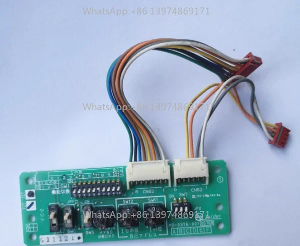 used for Electric Central Air Conditioning PFFY Indoor Unit Mainboard MD0376-001
used for Electric Central Air Conditioning PFFY Indoor Unit Mainboard MD0376-001