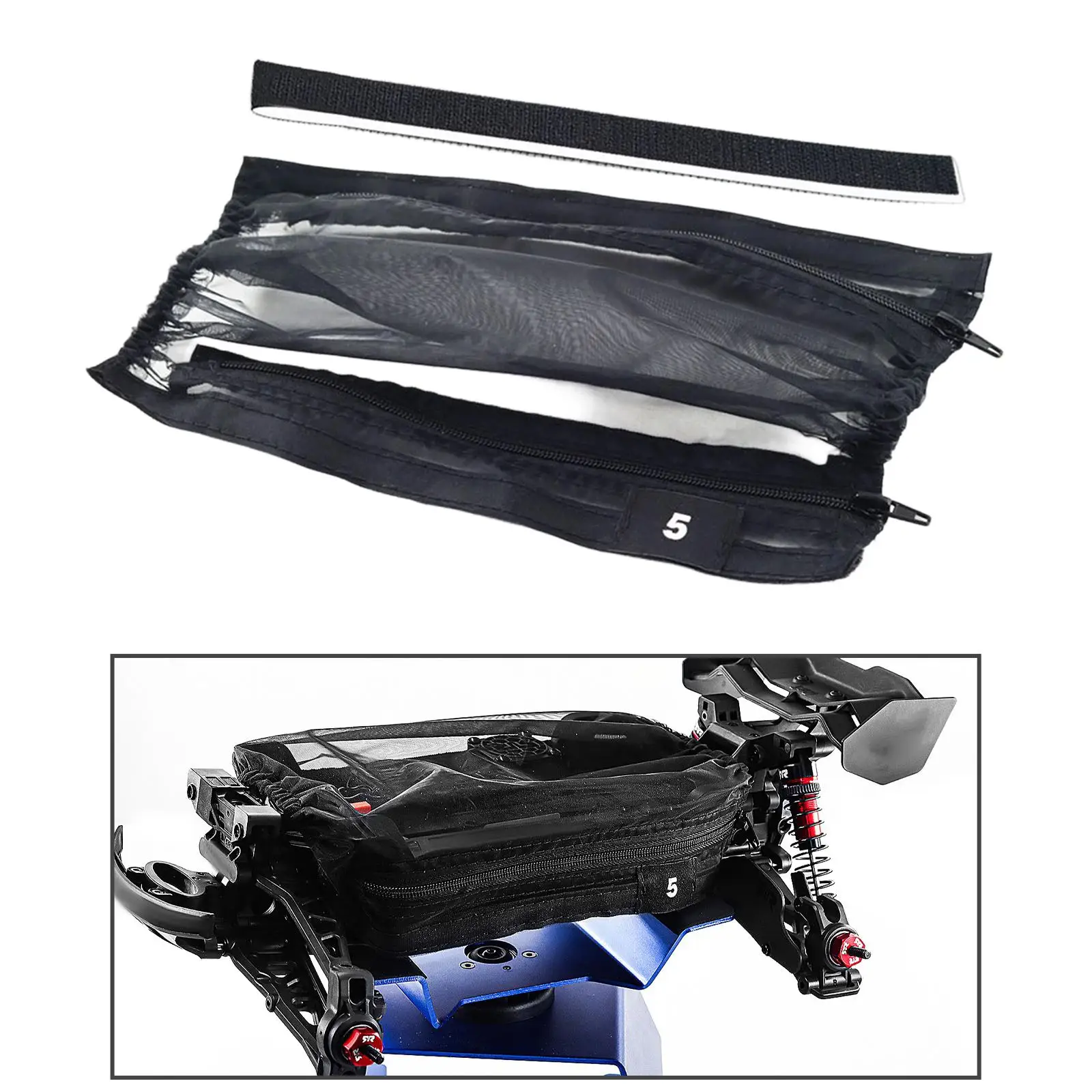 RC Car Splash Proof Dust Guard PU Mini Car Cover Chassis Protector for 1 16 RC Cars Accessories Black
RC Car Splash Proof Dust Guard PU Mini Car Cover Chassis Protector for 1 16 RC Cars Accessories Black