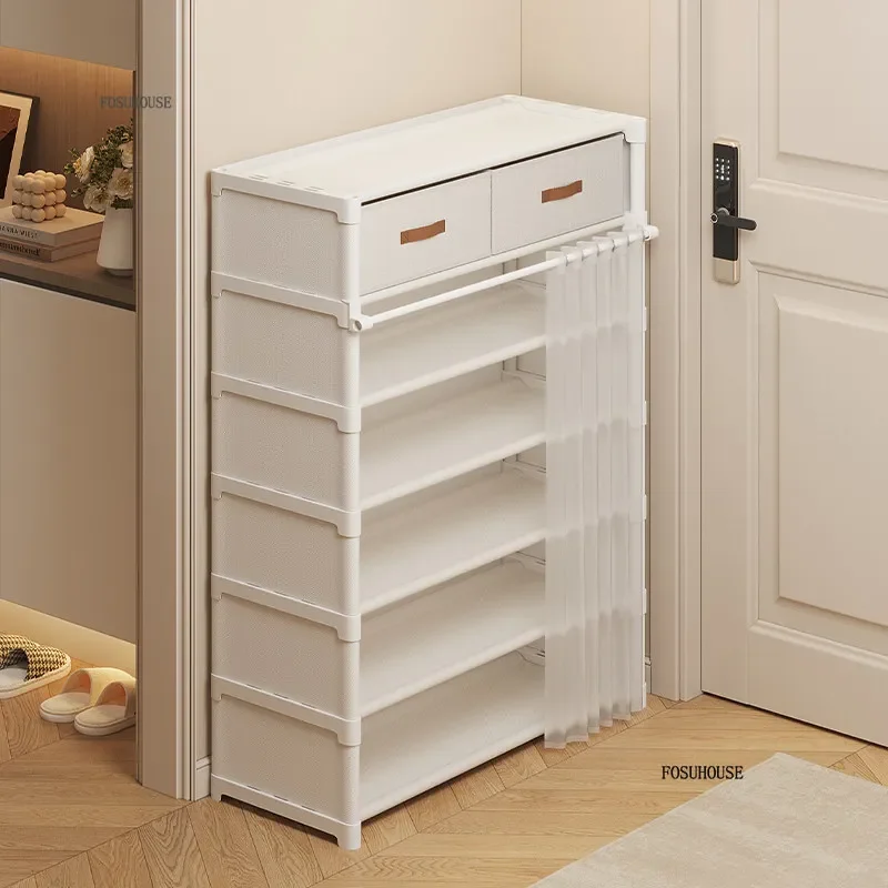 Nordic Simple Multi-layer Shoe Racks for Home Storage Durable Hallway Shoe Racks Indoor Dustproof Shoe Storage Racks with Drawer
Nordic Simple Multi-layer Shoe Racks for Home Storage Durable Hallway Shoe Racks Indoor Dustproof Shoe Storage Racks with Drawer
