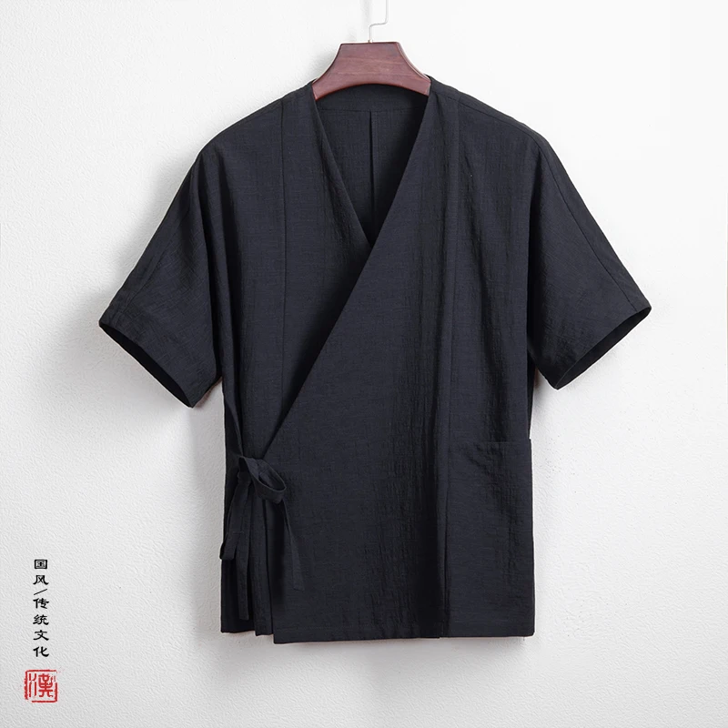 Men Chinese Style Linen Hanfu Shirts Men Traditional Clothing Costume Loose Cotton Retro Tang Suit Robe Male Kung Fu Cardigan
Men Chinese Style Linen Hanfu Shirts Men Traditional Clothing Costume Loose Cotton Retro Tang Suit Robe Male Kung Fu Cardigan