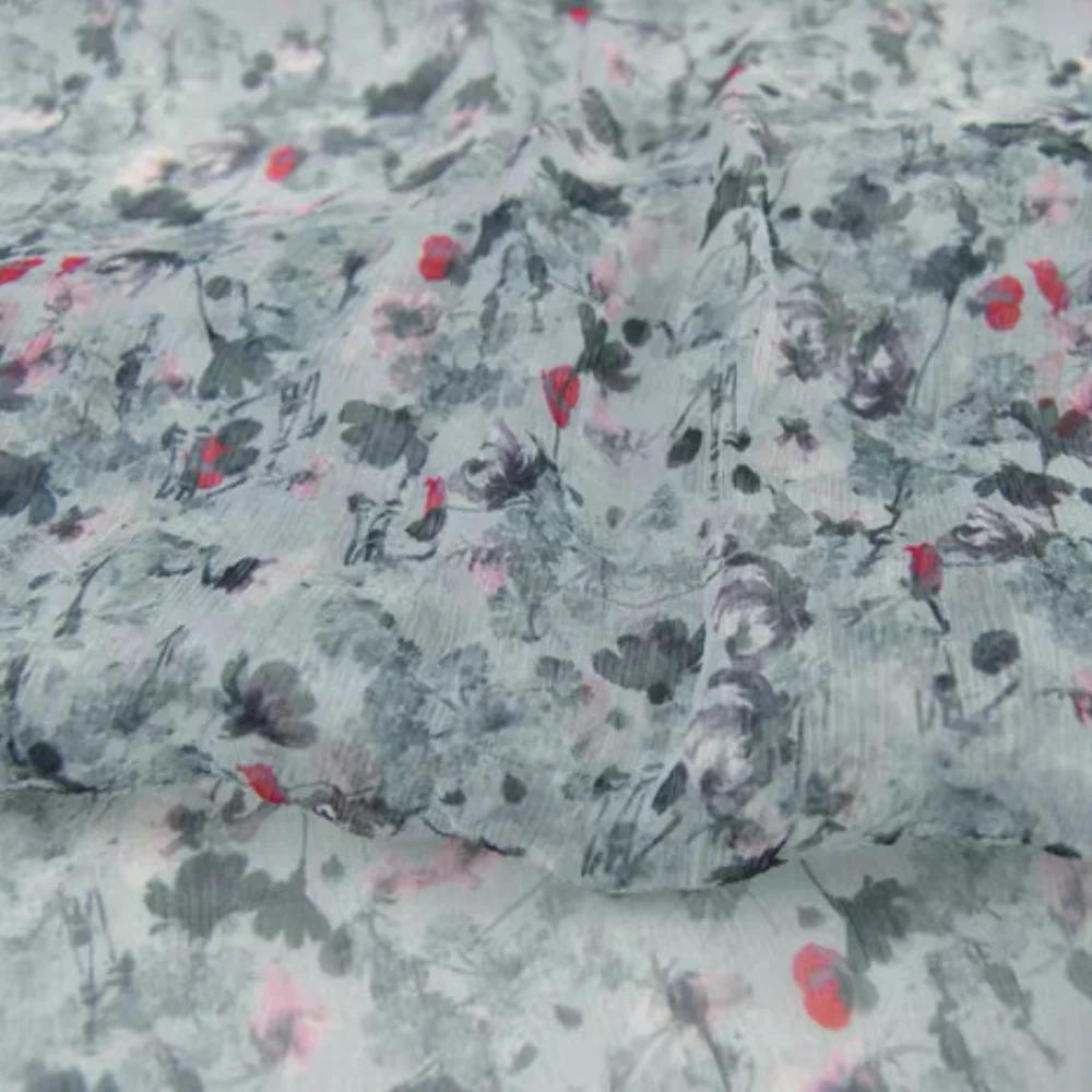 Элегантный красивый цветочный дизайн, новая высококачественная мягкая шелковая морщинистая шифоновая ткань для девочек, вечерние, путешествия, красивое платье, юбка
Элегантный красивый цветочный дизайн, новая высококачественная мягкая шелковая морщинистая шифоновая ткань для девочек, вечерние, путешествия, красивое платье, юбка