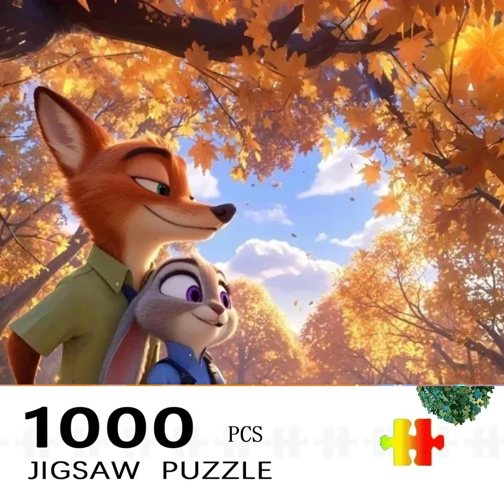 1000 Pieces Zootopia Jigsaw Puzzle Home Decor Adults Puzzle Games Family Fun Floor PuzzlesEducational Toys for Kids
1000 Pieces Zootopia Jigsaw Puzzle Home Decor Adults Puzzle Games Family Fun Floor PuzzlesEducational Toys for Kids