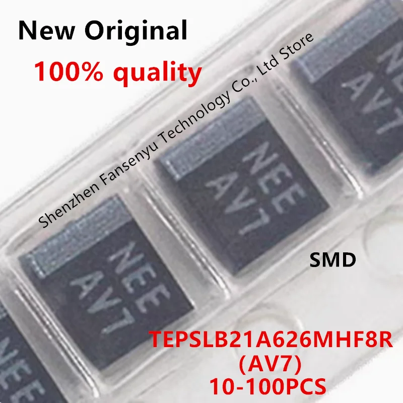 (10-100Pcs) 100% NEW TEPSLB21A626MHF8R NEL AV7 62UF 11V SMD Tantalum capacitor Stock Wholesale
(10-100Pcs) 100% NEW TEPSLB21A626MHF8R NEL AV7 62UF 11V SMD Tantalum capacitor Stock Wholesale