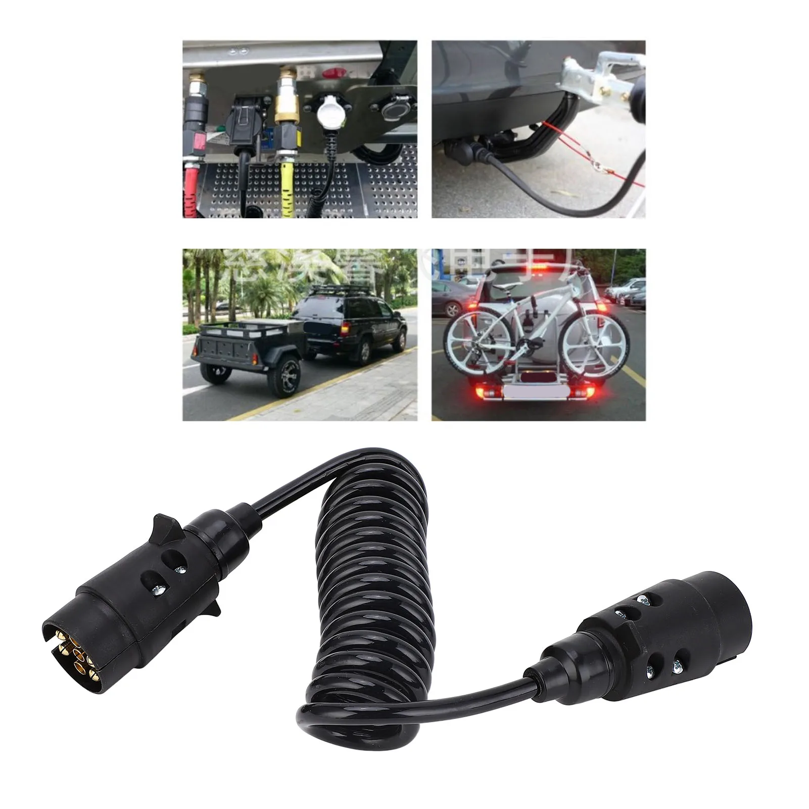 Пружинный провод 12В 24В для прицепов, 2 м, 7-жильный, для коммерческого транспорта, кемперов, автомобилей, лодок
Пружинный провод 12В 24В для прицепов, 2 м, 7-жильный, для коммерческого транспорта, кемперов, автомобилей, лодок