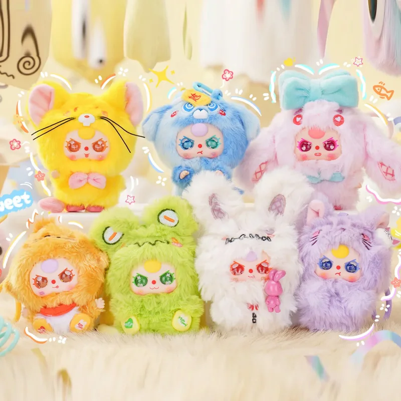 Baby Three Weirdly Adorable Series Mini Plush Blind Box Cartoon Keychain Backpack Pendant Ornament Toys Birthday Surprise Gifts
Baby Three Weirdly Adorable Series Mini Plush Blind Box Cartoon Keychain Backpack Pendant Ornament Toys Birthday Surprise Gifts