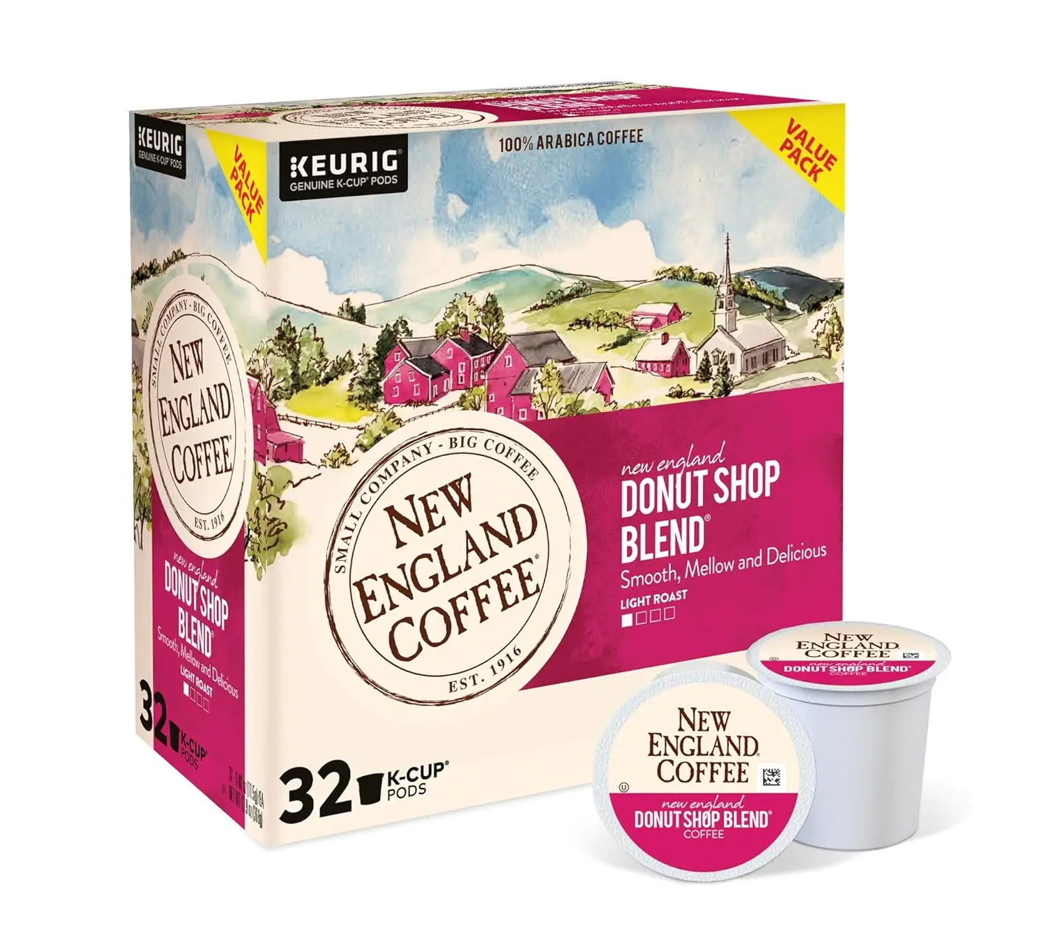 Donut Shop Blend Light Roast K-Cup Coffee Pods, 32 Count, Morning'S Favorite Coffee
Donut Shop Blend Light Roast K-Cup Coffee Pods, 32 Count, Morning'S Favorite Coffee