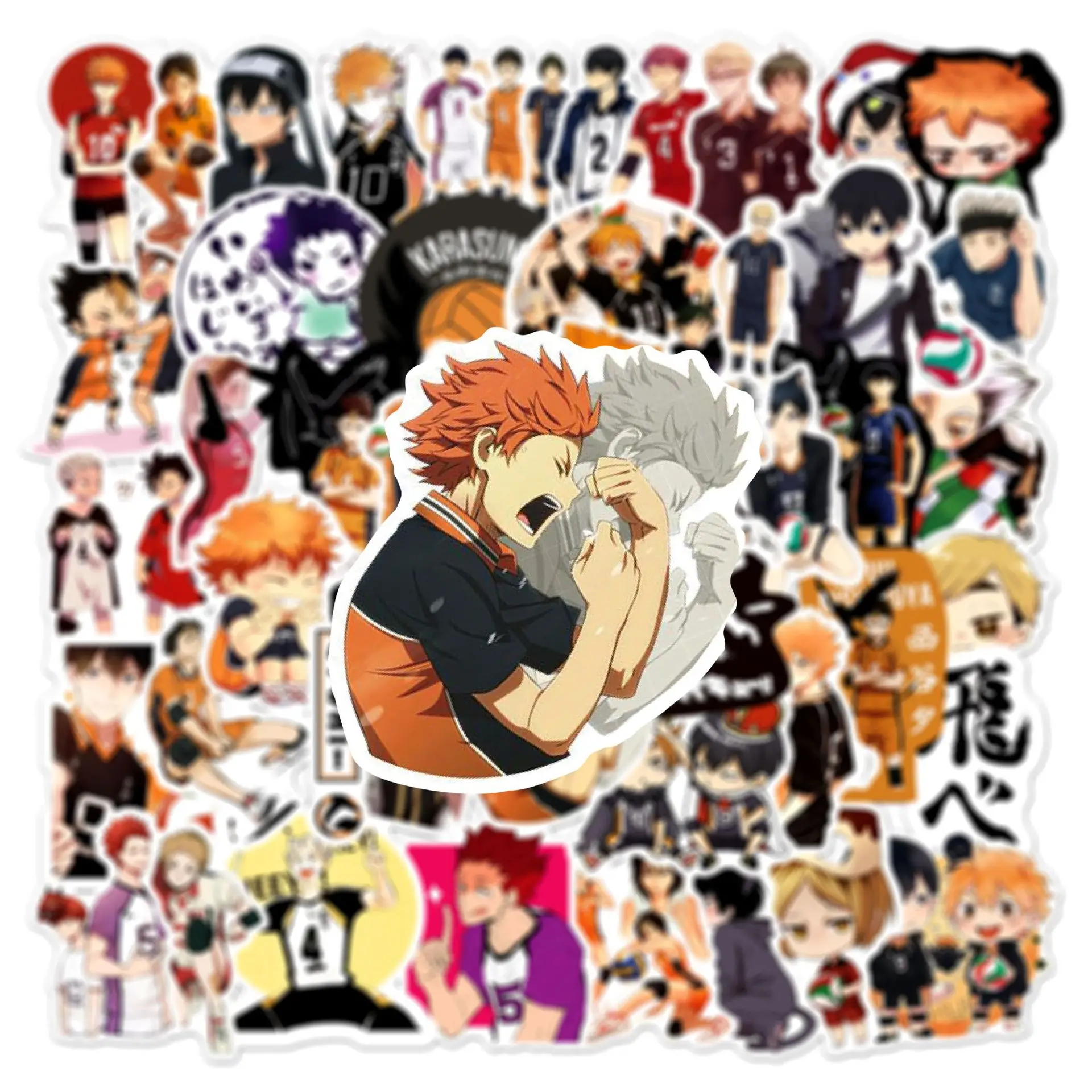 10/30/50PCS Haikyuu!! Cartoon Stickers Cool Animation Decals Kids Toys Decoration Fridge Luggage Laptop Phone Guitar Skatebaord
10/30/50PCS Haikyuu!! Cartoon Stickers Cool Animation Decals Kids Toys Decoration Fridge Luggage Laptop Phone Guitar Skatebaord