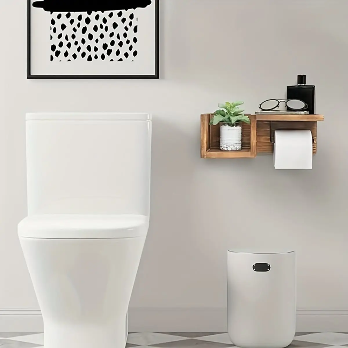 Wooden Wall Mounted Towel Rack & Tissue Holder with Shelf Farmhouse Bathroom Organizer Mounted Towel Rack Tissue Holder
Wooden Wall Mounted Towel Rack & Tissue Holder with Shelf Farmhouse Bathroom Organizer Mounted Towel Rack Tissue Holder