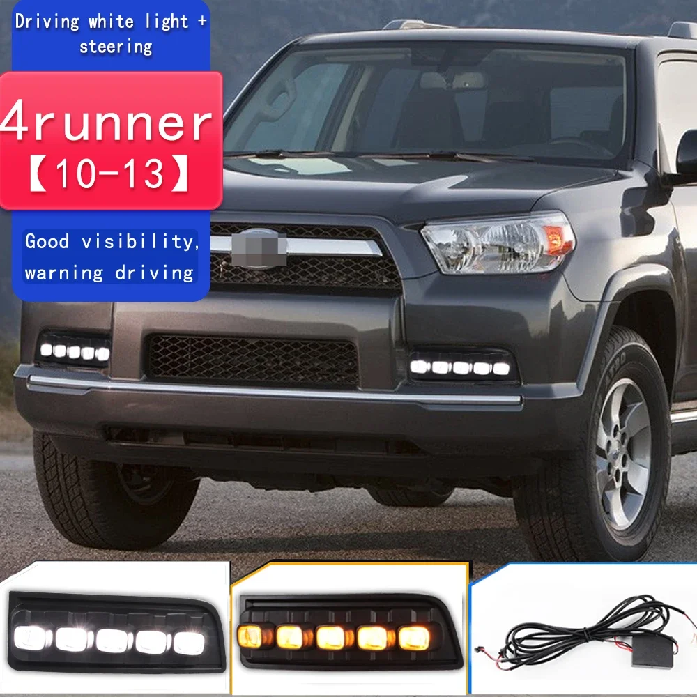 2PCS LED Daytime Running Light Car DRL Fog Lamp Sequential Turn Signal For Toyota 4 Runner 4Runner 2010 - 2013
2PCS LED Daytime Running Light Car DRL Fog Lamp Sequential Turn Signal For Toyota 4 Runner 4Runner 2010 - 2013
