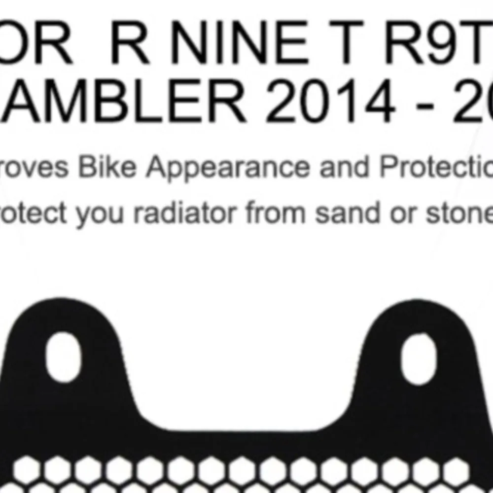 For BMW RNINET R NINET R nine T R9T SCRAMBLER 2014 - 2019 2018 Motorcycle Radiator Guard Grille Cover Protector Protective Grill
For BMW RNINET R NINET R nine T R9T SCRAMBLER 2014 - 2019 2018 Motorcycle Radiator Guard Grille Cover Protector Protective Grill