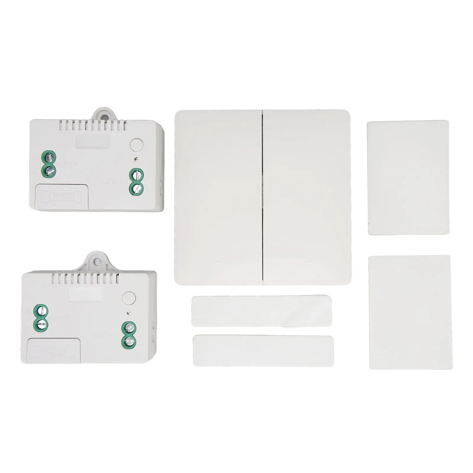 Wireless Self Powered 2 Gang Light Switch with Remote Control Ideal for Home and Office
Wireless Self Powered 2 Gang Light Switch with Remote Control Ideal for Home and Office