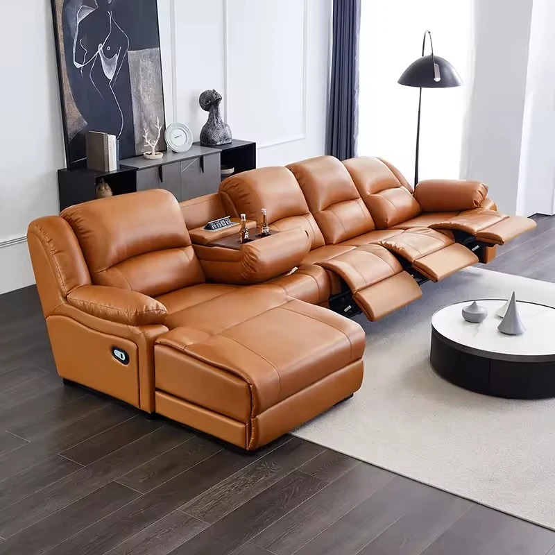 #Space Electric Capsule Multi-functional Three Seat Set First Floor Cowhide Home Theater Living Room Size Modern Leather Sofa
#Space Electric Capsule Multi-functional Three Seat Set First Floor Cowhide Home Theater Living Room Size Modern Leather Sofa