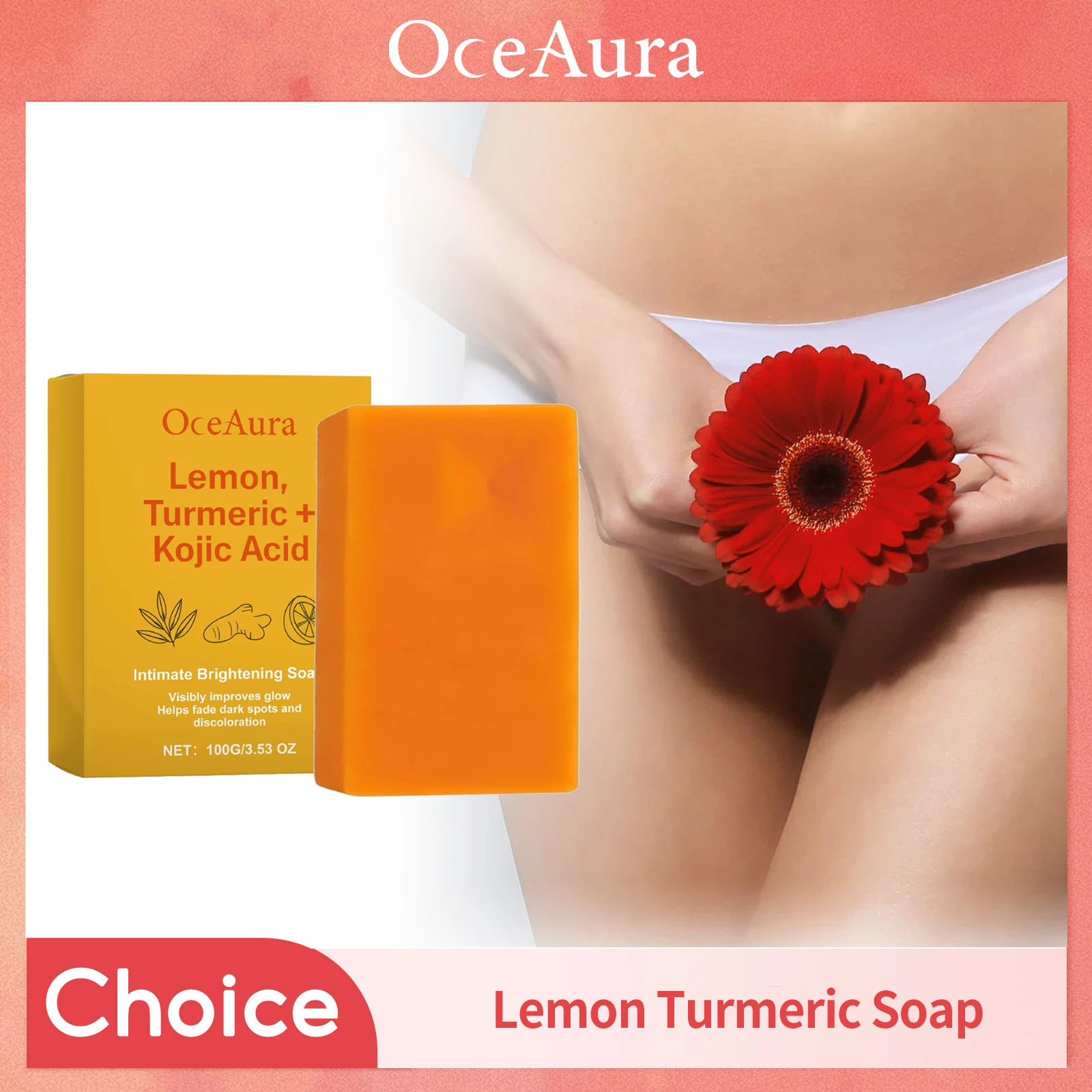 Turmeric Whitening Body Soap Armpit Leg Knee Underarm Private Parts Bleaching Remove Dark Spot Improve Dull Deep Cleansing Soap
Turmeric Whitening Body Soap Armpit Leg Knee Underarm Private Parts Bleaching Remove Dark Spot Improve Dull Deep Cleansing Soap
