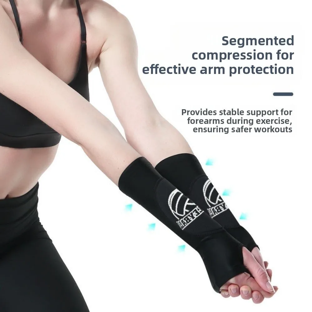 1Pair Breathable Volleyball Arm Sleeves Elastic Compression Sports Arm Guard Protection Pad Sweat-absorbent Forearm Sleeves
1Pair Breathable Volleyball Arm Sleeves Elastic Compression Sports Arm Guard Protection Pad Sweat-absorbent Forearm Sleeves