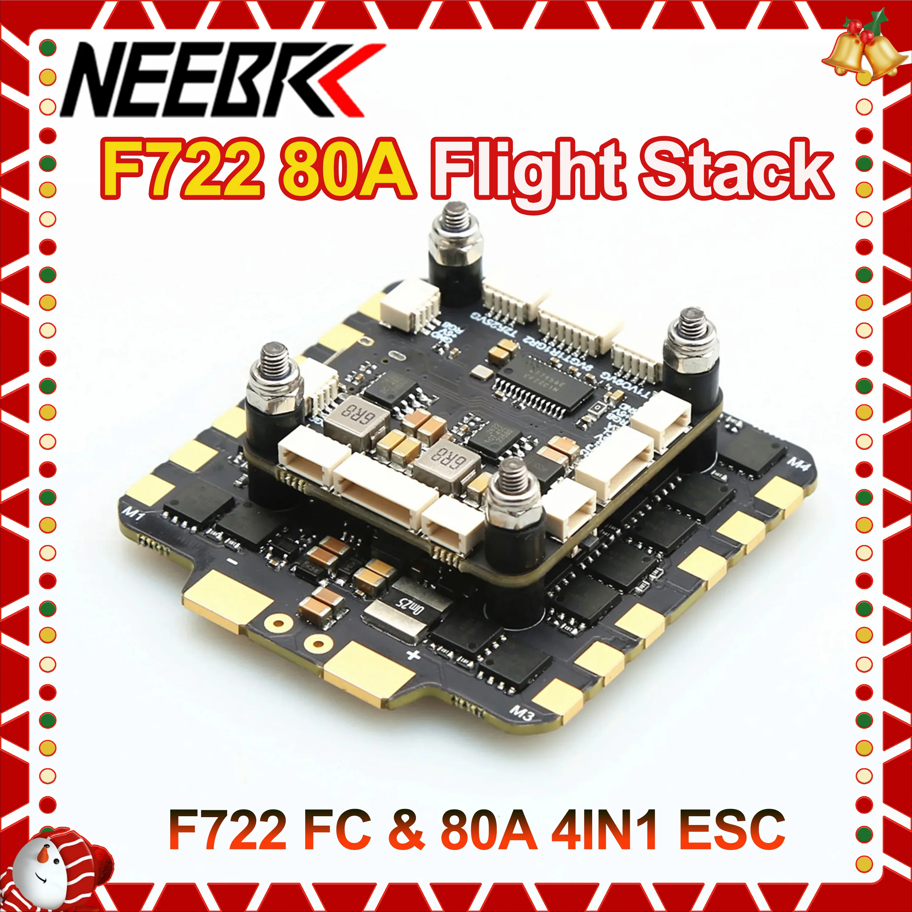 Полетный контроллер F722 F7 8S FC и стек регуляторов скорости 4-в-1 BLS ESC 80A 3-8S для RC FPV дронов с рамами 7, 8, 10, 13, 15 дюймов для фристайла
Полетный контроллер F722 F7 8S FC и стек регуляторов скорости 4-в-1 BLS ESC 80A 3-8S для RC FPV дронов с рамами 7, 8, 10, 13, 15 дюймов для фристайла