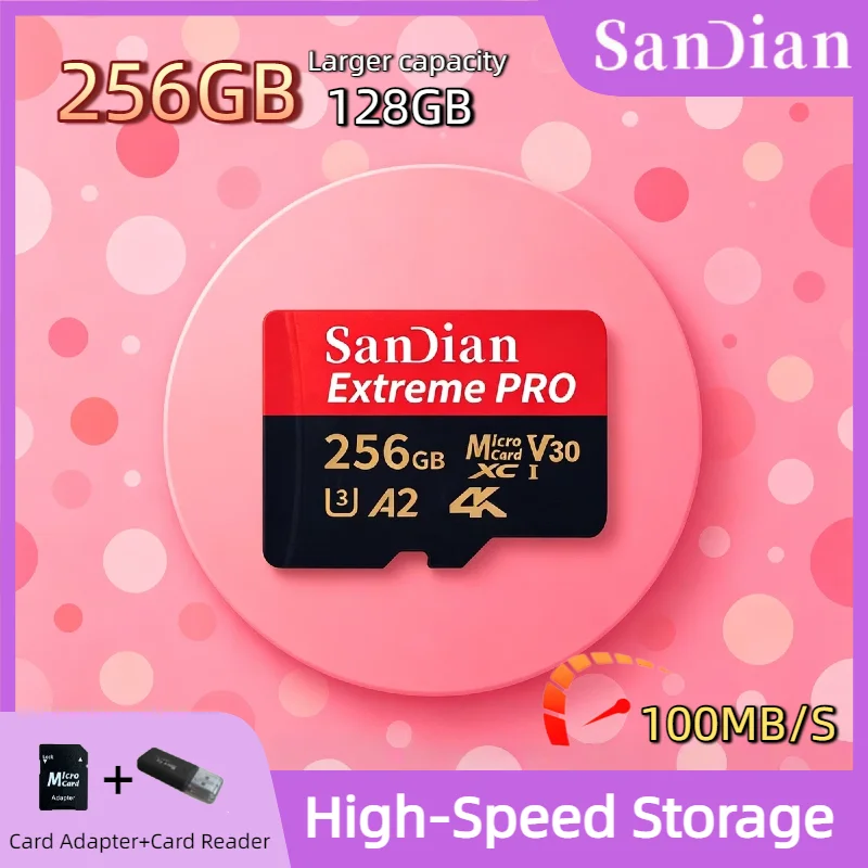 U3 V30 Class 10 128GB 256GB Waterproof Micro TF SD Card High Speed USB Adapter for Laptop Phone Camera Max V10 Class
U3 V30 Class 10 128GB 256GB Waterproof Micro TF SD Card High Speed USB Adapter for Laptop Phone Camera Max V10 Class